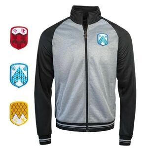 Destiny Guardian Games 2021 Track Jacket Bungie Rewards Gray Black Medium